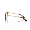 Gafas graduadas Dolce & Gabbana DG3392 3217 havana on white barrow - Miniatura del producto 3/4