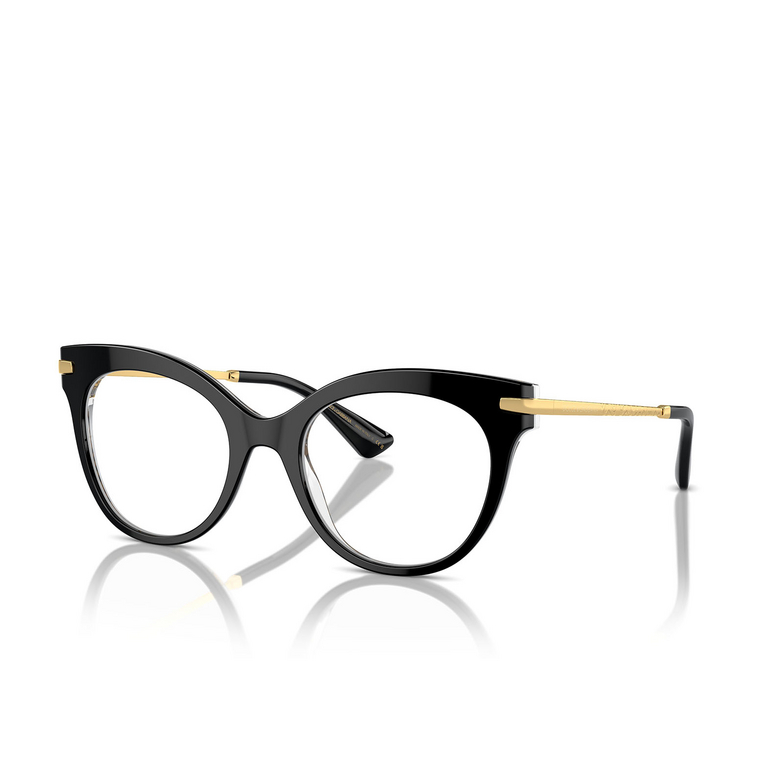 Gafas graduadas Dolce & Gabbana DG3392 3299 black on leo - 2/4