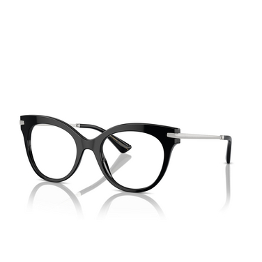 Dolce & Gabbana DG3392 Eyeglasses 501 black - three-quarters view