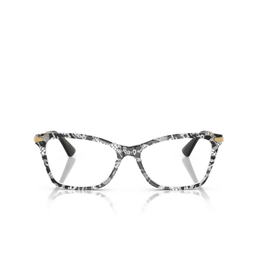 Lunettes de vue Dolce & Gabbana DG3393 3287 black lace - Vue de face