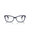 Gafas graduadas Dolce & Gabbana DG3393 3414 blue on blue maiolica - Miniatura del producto 1/4