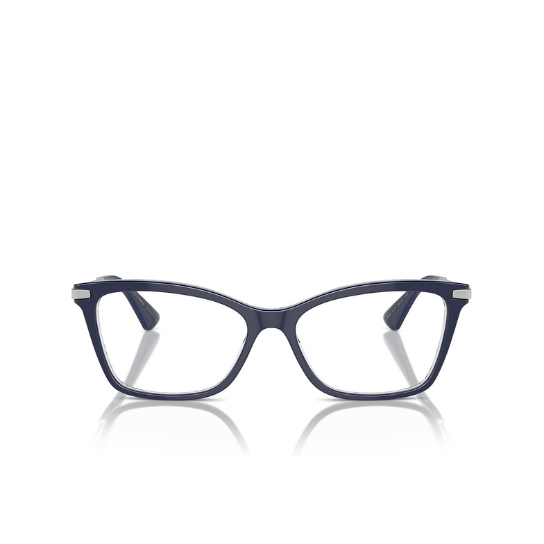 Dolce & Gabbana DG3393 Eyeglasses 3414 blue on blue maiolica - 1/4