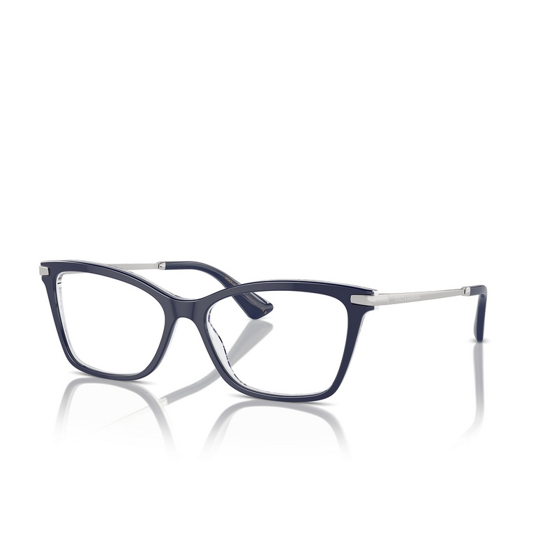 Gafas graduadas Dolce & Gabbana DG3393 3414 blue on blue maiolica - 2/4