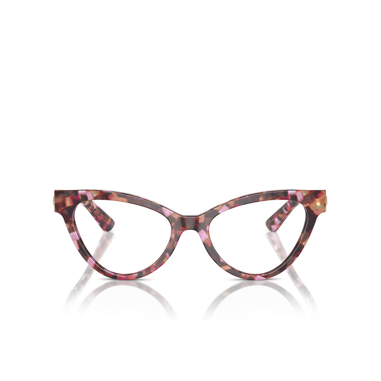 Dolce & Gabbana DG3394 Korrektionsbrillen 3440 havana pink pearl - 1/4