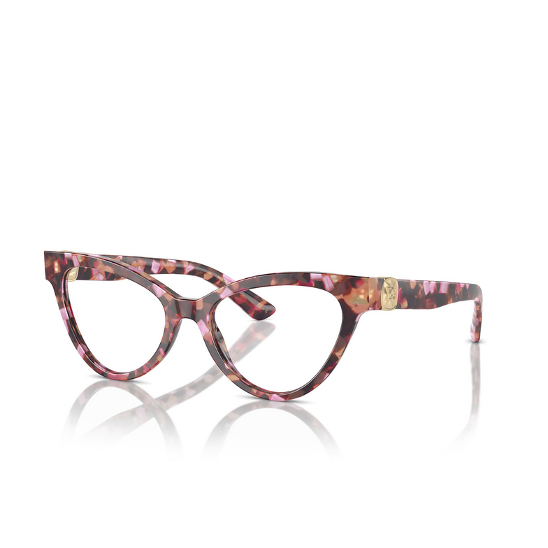 Dolce & Gabbana DG3394 Eyeglasses 3440 havana pink pearl - 2/4