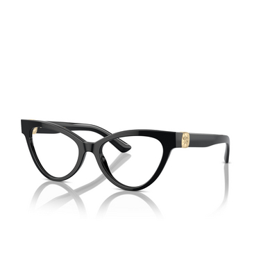 Dolce & Gabbana DG3394 Eyeglasses 501 black - three-quarters view