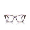 Occhiali da vista Dolce & Gabbana DG3395 3439 havana blue pearl - anteprima prodotto 1/4