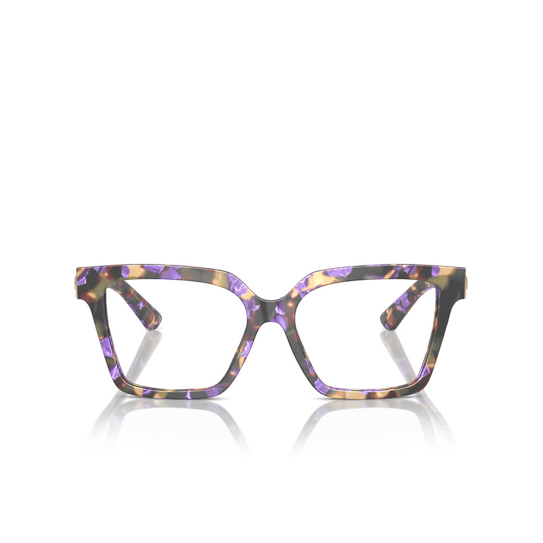 Dolce & Gabbana DG3395 Eyeglasses 3439 havana blue pearl - 1/4