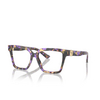 Lunettes de vue Dolce & Gabbana DG3395 3439 havana blue pearl - Vignette du produit 2/4