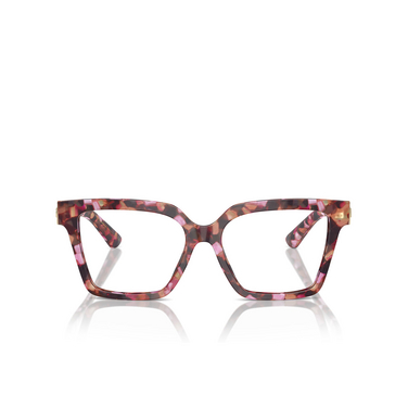 Lunettes de vue Dolce & Gabbana DG3395 3440 havana pink pearl - Vue de face