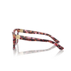 Gafas graduadas Dolce & Gabbana DG3395 3440 havana pink pearl - Miniatura del producto 3/4