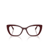 Gafas graduadas Dolce & Gabbana DG3398 3091 bordeaux - Miniatura del producto 1/4