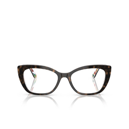 Dolce & Gabbana DG3398 Eyeglasses 3217 havana on white barrow