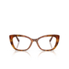 Gafas graduadas Dolce & Gabbana DG3398 3380 havana leo - Miniatura del producto 1/4