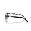 Dolce & Gabbana DG3399 Eyeglasses 3372 black on zebra - product thumbnail 3/4