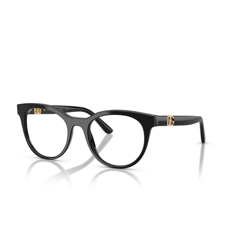 Dolce & Gabbana DG3399 Eyeglasses 501 black - 2/4