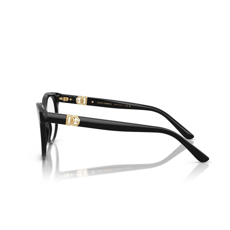 Lunettes de vue Dolce & Gabbana DG3399 501 black - 3/4