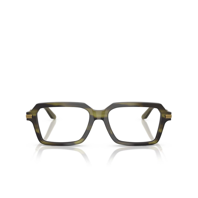 Occhiali da vista Dolce & Gabbana DG3401 3447 striped olive - 1/4