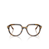 Occhiali da vista Dolce & Gabbana DG3402 3446 striped ochre - anteprima prodotto 1/4