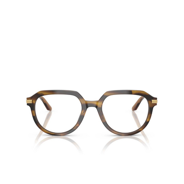 Occhiali da vista Dolce & Gabbana DG3402 3446 striped ochre - frontale