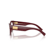 Dolce & Gabbana DG3403 Eyeglasses 3442 bordeaux lace - product thumbnail 3/4