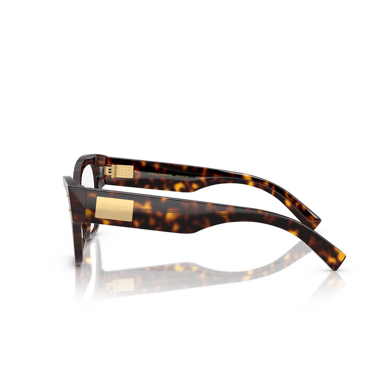 Occhiali da vista Dolce & Gabbana DG3404 502 havana - 3/4