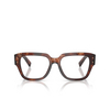 Gafas graduadas Dolce & Gabbana DG3405 3222 dark red havana - Miniatura del producto 1/4