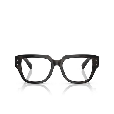 Lunettes de vue Dolce & Gabbana DG3405 3440 striped grey - Vue de face