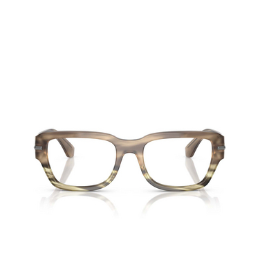 Gafas graduadas Dolce & Gabbana DG3408 3439 havana green - Vista delantera