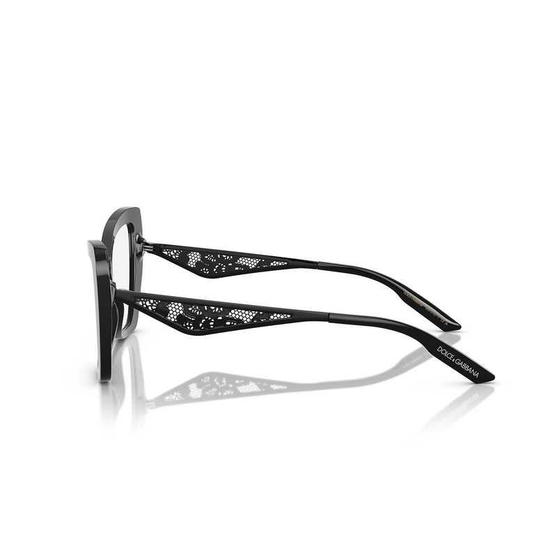 Dolce & Gabbana DG3409 Korrektionsbrillen 501 black - 3/4