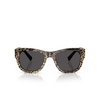 Dolce & Gabbana DG4338 Sunglasses 316387 top leo on black - product thumbnail 1/4