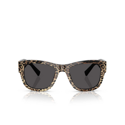 Dolce & Gabbana DG4338 Sunglasses 316387 top leo on black