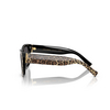 Dolce & Gabbana DG4338 Sunglasses 316387 top leo on black - product thumbnail 3/4