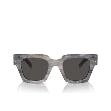 Gafas de sol Dolce & Gabbana DG4413 342887 grey marble - Vista delantera