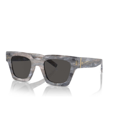 Dolce & Gabbana DG4413 Sunglasses 342887 grey marble - three-quarters view