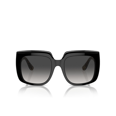 Dolce & Gabbana DG4414 Sunglasses 32998G black on leo brown - front view