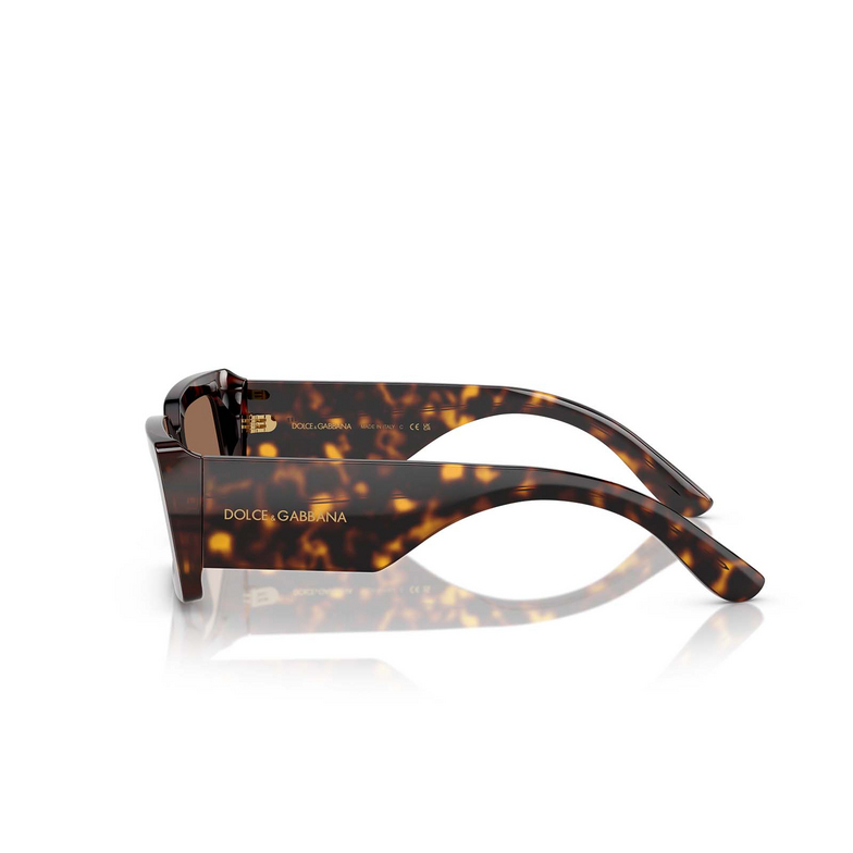 Lunettes de soleil Dolce & Gabbana DG4416 193573 havana - 3/4