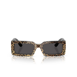 Dolce & Gabbana DG4416 Sunglasses 316387 top leo on black