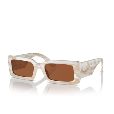 Gafas de sol Dolce & Gabbana DG4416 343173 sand marble - Vista tres cuartos