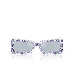 Dolce & Gabbana DG4416 Sunglasses 345155 blue majolica on white