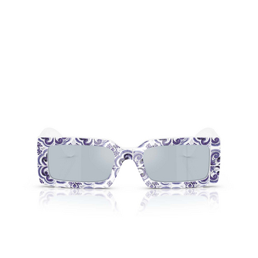 Dolce & Gabbana DG4416 Sonnenbrillen 345155 blue majolica on white - Vorderansicht