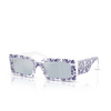 Lunettes de soleil Dolce & Gabbana DG4416 345155 blue majolica on white - Vignette du produit 2/4