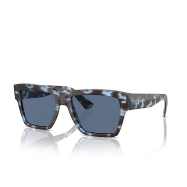 Dolce & Gabbana DG4431 Sunglasses 339280 havana blue - three-quarters view