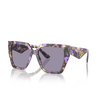 Dolce & Gabbana DG4438 Sunglasses 3439/1 havana blue pearl - product thumbnail 2/4
