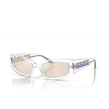 Dolce & Gabbana DG4445 Sunglasses 31336Q crystal - three-quarters view
