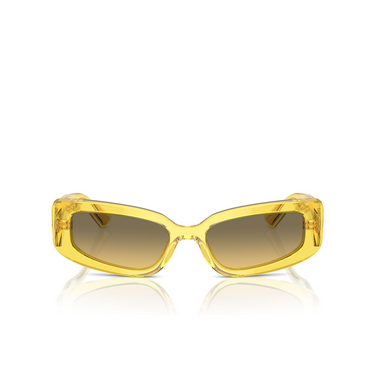 Dolce & Gabbana DG4445 Sunglasses 343311 transparent yellow - front view