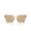 Lunettes de soleil Dolce & Gabbana DG4446B 343203 transparent camel - Vignette du produit 1/4