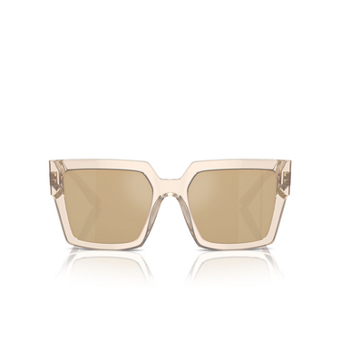 Gafas de sol Dolce & Gabbana DG4446B 343203 transparent camel - Vista delantera