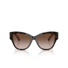 Lunettes de soleil Dolce & Gabbana DG4449 321713 havana on white barrow - Vignette du produit 1/4