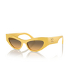 Gafas de sol Dolce & Gabbana DG4450 333411 yellow - Miniatura del producto 2/4